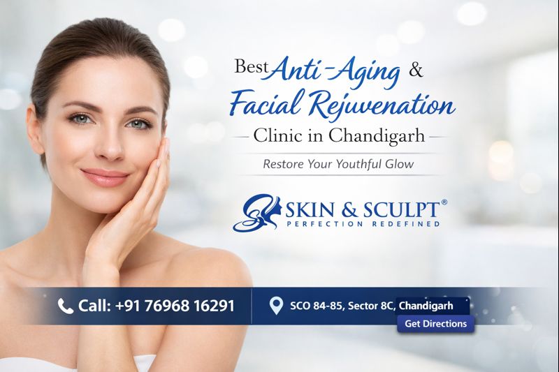 You are currently viewing Best Clinics for Anti-Aging Skin Treatments in Chandigarh – Why Skin and Sculpt Leads the Way