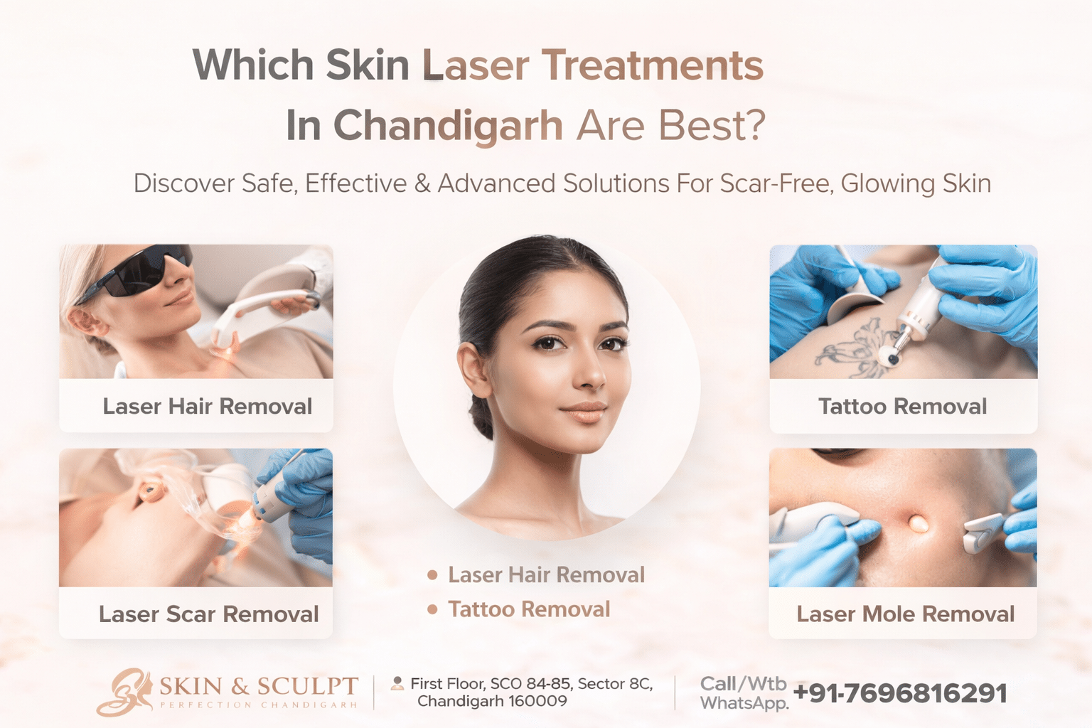 You are currently viewing Which Skin Laser Treatments In Chandigarh Are Best for Glowing, Scar-Free Skin?