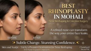 Read more about the article Best Rhinoplasty in Mohali | Nose Correction Surgery – Skin & Sculpt