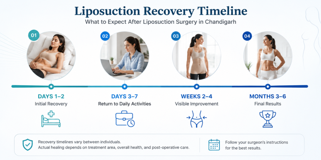 Recovery After Liposuction Surgery in Chandigarh